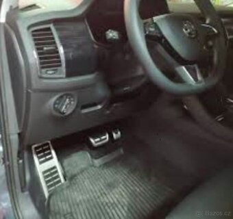 Sportove pedale - naslapy na pedale z nerezu s opierkou - 13