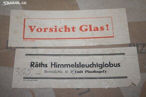 Retro globus v původní krabici - poštovné je v ceně - 13