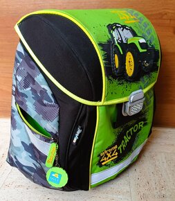 Školní aktovka Still jednorožec, Školní batoh OxyBag traktor - 13