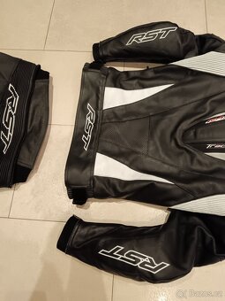 RST Tractech-Pánská Dámská kožená moto kombinéza - 13