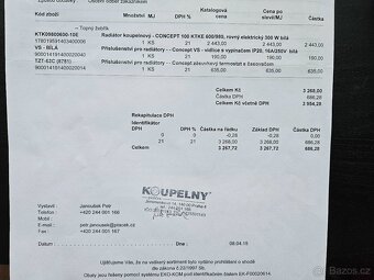Koupelnový radiátor CONCEPT 100 KTKE 600/980 - 13
