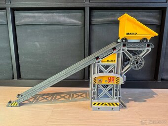 Playmobil 4038 a 4041 kolový nakladač a těžební dopravník - 13