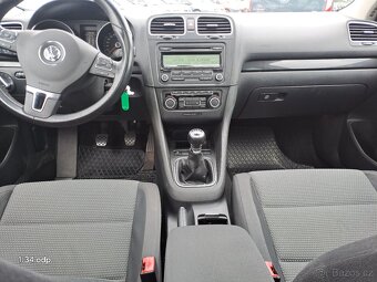GOLF 6  1.6TDi 77kW 4x4 combi,  r.10,  VÝBAVA, TOP CENA - 13