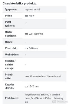 Elektrická stolní vrtačka Parkside PTBMOD 710 D1 - 13