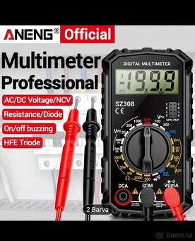 Digitální multimetr SZ308, nový. - 13