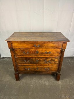 Starožitná empírová komoda (137009) - 13