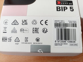 Nové nepoužité hodinky Amazfit Bip 5 Pink - Růžové - 13