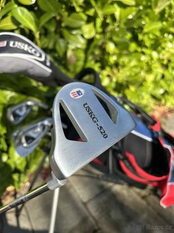 Prodám golfový set US Kids Golf, 63", 157 až 169cm - 13