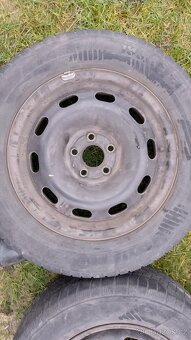 4x ORIGINÁLNÍ ocelové disky 5x100 R15 6J ET38 – VW/Škoda (TO - 13