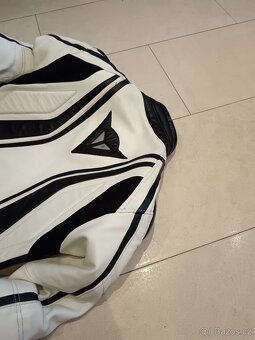 Dainese Stripes-Dámská Pánská kožená moto kombinéza, dvoudíl - 13