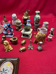 miniatury porcelánové miniatury suvenýry drobnosti dekorace - 13
