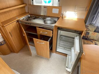 Knaus Sudwind 500, 4 osoby, bojler, sprcha, stan, fr.postel - 13