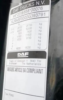 DAF, DAF XG480 - 6x2 - 13