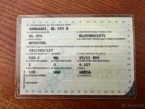 Kawasaki EL250, pěkný stav, T.K. do 9/2027. - 13