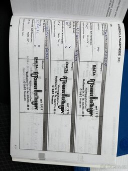 Dacia Logan MCV 1.2i, 1. majitel - 13