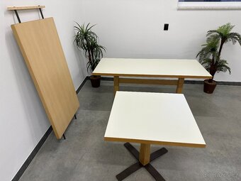 9ks PROFI restaurační jídelní stoly GASTRO - 13