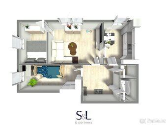Prodej byty 3+1, 59 m2 - Liberec VI-Rochlice, ev.č. 01221 - 13