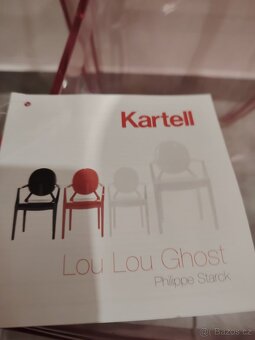 Křeslo Kartell Lou Lou Ghost - 13