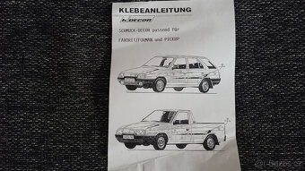 Nové dobové polepy Škoda Favorit, Forman, Pick Up - 13
