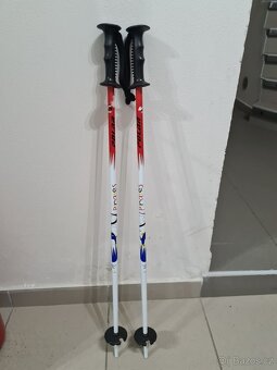 Dětské lyže Elan 100 cm + lyžáky + hůlky - 13