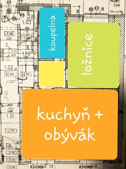 Pronájem bytu 2+kk, Pardubice - Bez realitky - 13