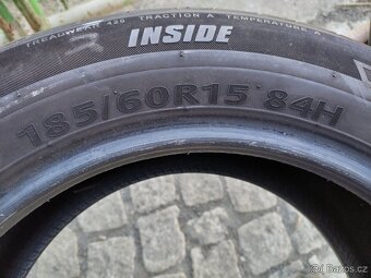 185/60/15 letni pneu DUNLOP a KUMHO 185 60 15 - 13