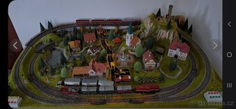Železniční kolejiště NOCH HO 150x100CM - 13