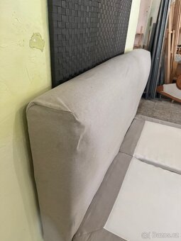 Luxusní boxspring postel IKEA mjolvik 180x200 - 13