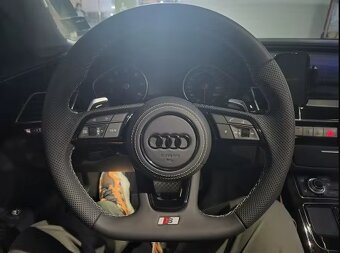 AUDI SLINE VOLANT MULTIFUNKCNY S PÁDLAMI A3 A4 A5 A6 Q5 Q7 - 13