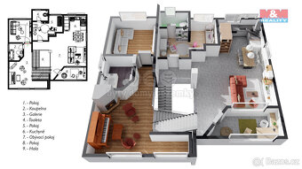 Prodej rodinného domu, 250 m², Praha, ul. Velimská - 13