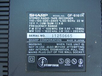 SHARP  GF - 6161 H - 13