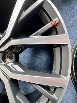 5x112 R17 VW Tiguan / Tulsa - originál Alu + šrouby - 13