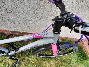 ROCK MACHINE Thunder 26 Gloss Grey/Pink/Violet - 13
