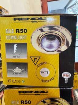 17x podhledová svítidla RENDL, různá, original balení - 13
