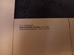 Pohlednice  - Praha (cena set). - 13