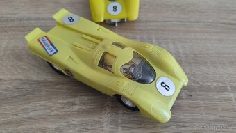 Ites autodráha autíčko Porsche 917 světle žluté - 13
