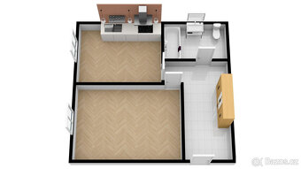 Pronájem bytu 2+kk, 45 m2, Liberec, ul. Revoluční. - 13