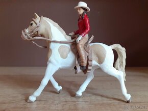 Schleich Kůň a jezdec, sady, deky - 13
