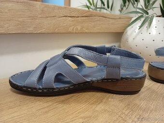 DEX Comfort dámské sandály vel. 36 kožené nové - 13