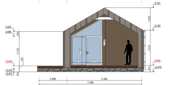 Modulovy dum Barnhaus 78 m2 na klič pasivni 2+KK - 13