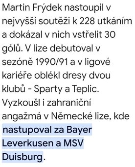 MARTIN FRÝDEK st. (MSV DUISBURG) - prodám originální dres. - 13