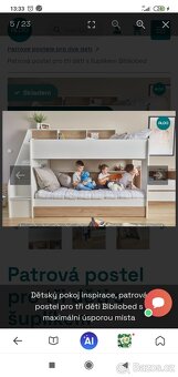 Patrová postel pro tři osoby - 13