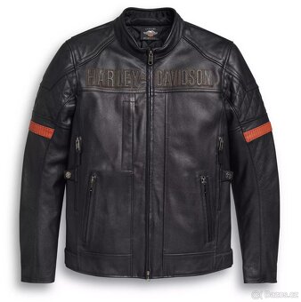 HARLEY DAVIDSON® VANOCKER kožená bunda XL TOP - 13