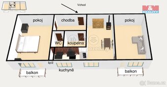 Prodej bytu 2+1, 66 m², Javornice - 13