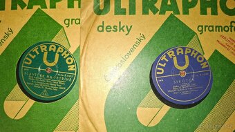 Šelakové gramofonové desky - 25 cm - 13