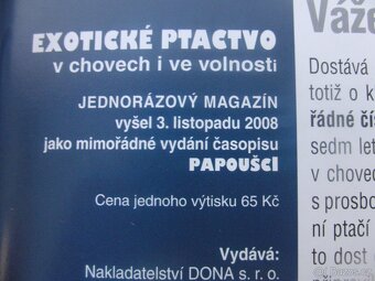 Papoušci 2001 - 2021 - komplet + bonus Speciál. - 13