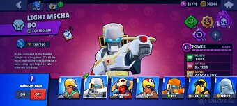 Brawl Stars účet 74k trophy - 13