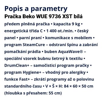 Sušička prádla BEKO - 13