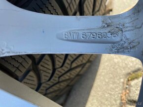 Prodám ALU BMW včetně zimních pneu - 13