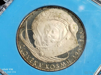 7x PROOF stříbrná pamětní mince Československo - 13